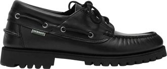 Sebago Acadia Moccasin - Heren - Bootschoenen - Zwart - 42 EU - Leer - Schoenen
