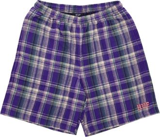 HUF Short Shorts - Heren - Bermuda - Paars - S - Korte Broeken