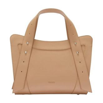 Silvian Heach Borsa a mano strutturata con dettagli metallici - - Bags - Donna - Beige - ONE SIZE