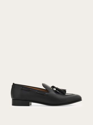 Ferragamo Women Loafer with tassel detail Black Size 10.5
