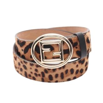 Fendi Pre-owned Belts, female, Beige, Size: ONE SIZE Pre-owned Vintage Standard Belt