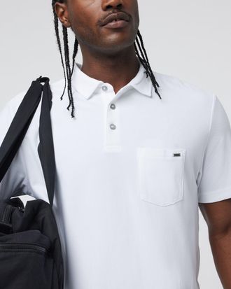 Vuori Clothing Ace Polo | White | Medium
