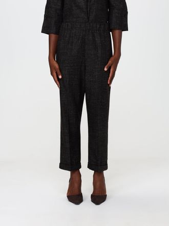 Liviana Conti Pants Woman color Brown