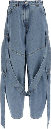 The Attico Tape Jeans