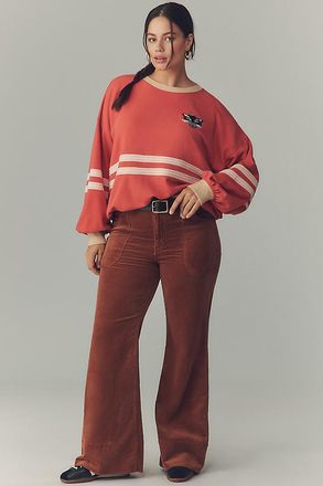 Pilcro The Rylan High-Rise Flare Jeans by Pilcro: Corduroy Edition