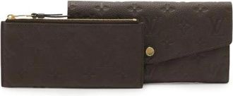 Louis Vuitton Pre-owned Canvas Portemonnee - Dames - Vintage Accessoires - Bruin - ONE Size - Vintage