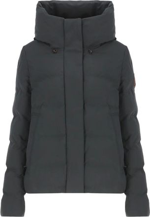 Save The Duck Jassen, Dames, Zwart, L, Leer, Arena Parka