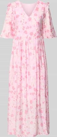 Mbym mbyM Maxikleid aus Viskose-Mix mit Modell Melie in Pink, Gr&ouml;&szlig;e XL