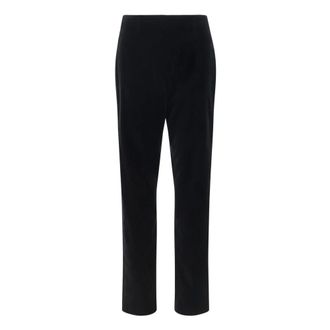 Khaite Ryden Pant - Dames - Broeken - Zwart - Maat: S Katoen