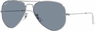 Ray-Ban Unisex - 0Rb3025 Polarized Sunglasses In Silver Blue
