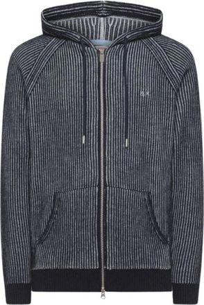 Sun 68 Blauwe Herentrui - Heren - Hoodies - Blauw - 2XL - Hoodies & sweatvesten
