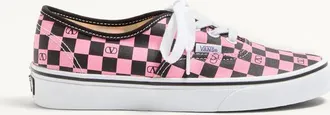 Valentino Garavani Valentino Garavani And Vans Low-Top Trainer In Fabric With VLogo Checkerboard Print Wo