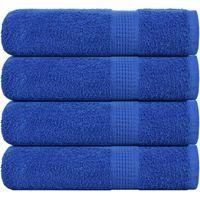 OEM Toallas De Ba&ntilde;o Frogn, Juego De 4, Azul, 70 X 140 Cm, 360 G/m&sup2; - Crezuo