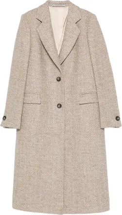 Tagliatore Herringbone Coat