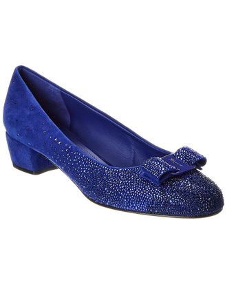 Ferragamo Ferragamo Vara Suede Pump