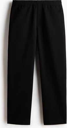 H&M Relaxed-fit Interlock Sweatpants in Black at Nordstrom, Size Xx-Large