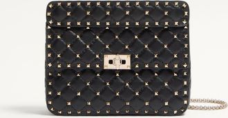 Valentino Garavani Medium Nappa Rockstud Spike Bag Wo