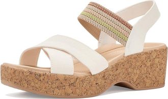 Life Stride Verity Slingback Sandals Womens Wedge Shoes Sugar : 8.5 W (C), Synthetic