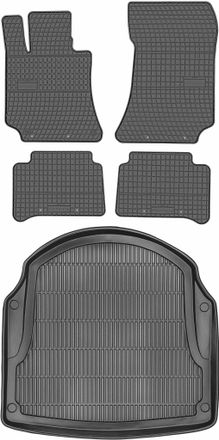 OEM Juego De Alfombrillas De Goma Para Coche Y Alfombrilla Para Maletero Para Mercedes Clase E W212 Sed&aacute;n/limusina (2009-2016)