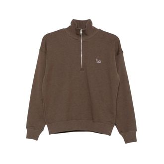 Maison Kitsun&eacute; Mujer, Sudaderas, Marr&oacute;n, Talla: XS