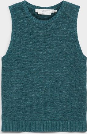 Contemporaine Womens Plain casual sweater vest