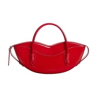 Fiorucci Handbags, female, Red, Size: ONE SIZE Mini Lips Bag