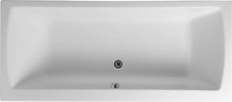 Vitra Ba&ntilde;era Rectangular De 180x80cm Con Patas Vitra Neon Blancas + Desag&uuml;e Wirquin Con Tapa Y Tap&oacute;n De Acero Inoxidable/cromado