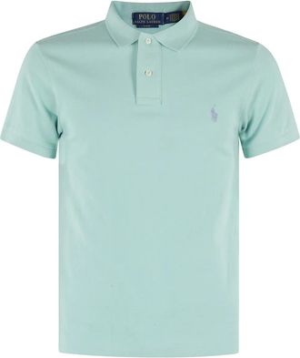 Polo Ralph Lauren Polo in cotone con ricamo logo - Verde