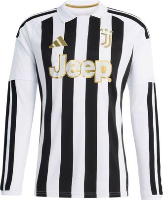 adidas Juventus 26/27 Home Jersey Asia Sizing Long Sleeve White Black KC1316