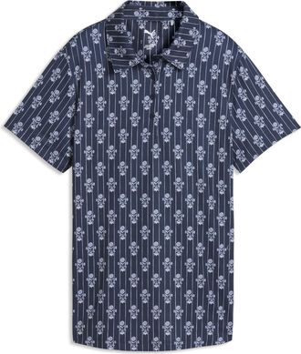 Puma Polo da golf Poppy da donna, Accessori, Blu, XXL