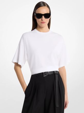 Michael Kors Shaun Stretch Viscose T-Shirt