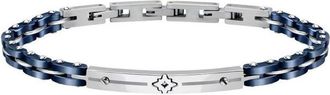 Sector Keramisch Armband Blauwe Windroos - Heren - Armbanden - Veelkleurig - ONE Size - Accessoires