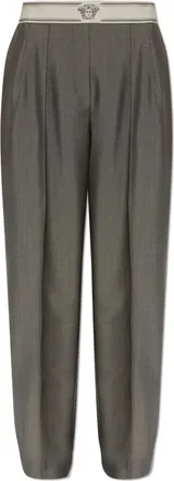 Versace Donna, Pantaloni, Grigio, XS, new