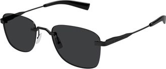 Saint Laurent Unisex Black Square Sunglasses SL744 001