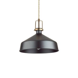 Netlighting Eris1 Indoor Dome Ceiling Pendant Lamp 1 Light Black E27
