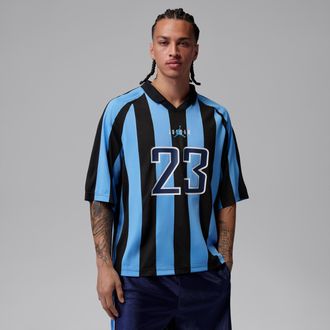 Nike Jordan Mens Jordan Brooklyn Terrace Top in Blue | IF1925-412