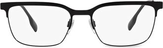 Burberry Sunglasses rectangle-frame glasses - Black