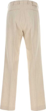 Pantaloni Torino Mens Sand Cotton Blend Pant Beige Exterior: Virgin Wool Pantaloni Trousers