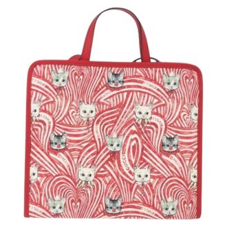 Gucci Pre-owned Tote Bag - Dames - Pre-owned - Rood - Maat: ONE Size