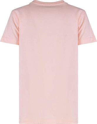 Pinko Womens Start Cotton Crew-Neck T-Shirt Pink T-Shirts & Jerseys