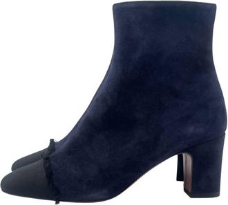 Roberto Festa Milano Womens Lares Ankle Boot In Black/navy