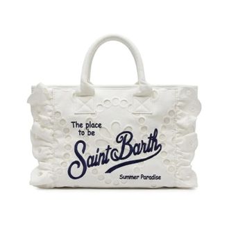 MC2 Saint Barth Tote Bags, female, White, Size: ONE SIZE Colette Tote