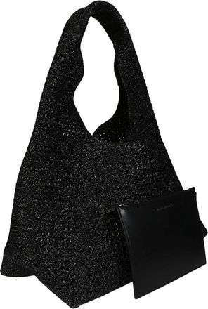Marc Jacobs Borsa a spalla The Sack in crochet - - Bags - Donna - Nero - ONE SIZE