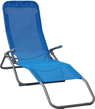 COSMA Cosma - Tumbona Plegable Color Confortable Asiento Jardin Mar Mod.samba