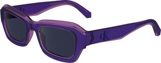 Calvin Klein Jeans CKJ24608S 500 Mens Sunglasses Purple Size 52