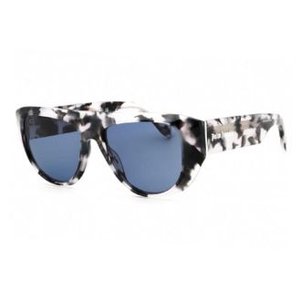 Palm Angels PERI105JOSHUA1245 Oval Full Rim Sunglasses - Black