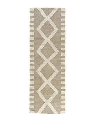 LR Home Lr Home Geo Farmhouse Diamond Handmade Area Rug