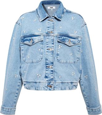 Mavi Jeansjacke MAVI Mavi Jeansjacke Maren, Damen, Gr. XL, hellblau, Obermaterial: 99% Baumwolle CO. 1% Elasthan EL., Jacken Jeansjacke