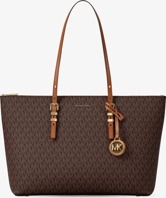Michael Kors Quinn Large Signature Logo Tote Bag