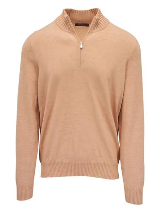 Gran Sasso zip sweater - Toni neutri